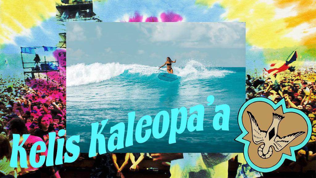 Kelis Kaleopa'a turning cut back in Hawaii.