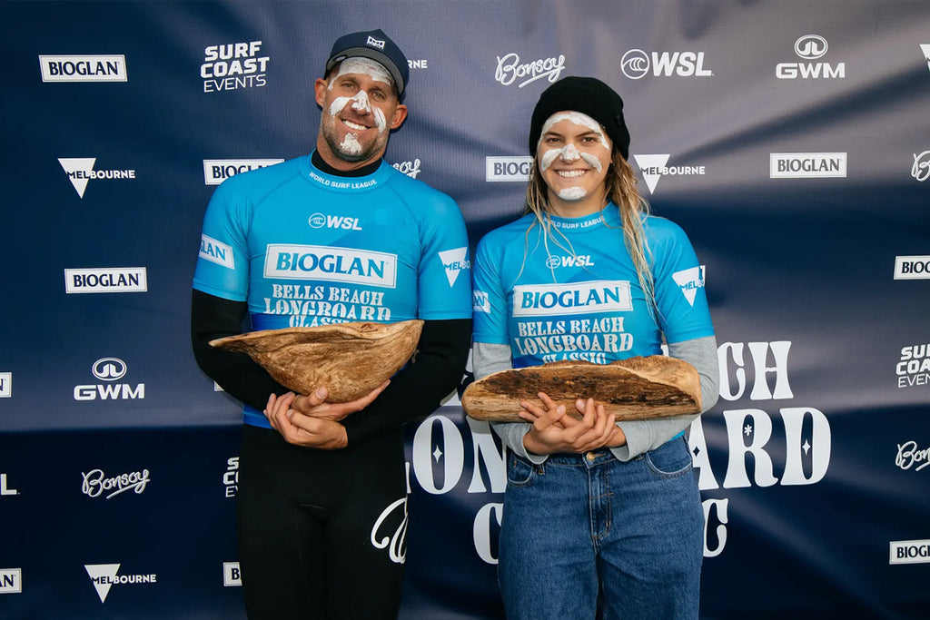 Flying Diamonds Family Dominates at the Bioglan Bells Beach Longboard Classic