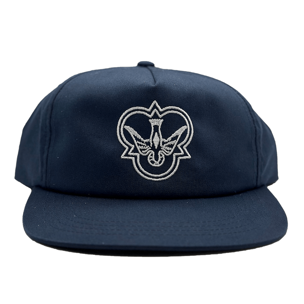 Flying Diamonds navy hat with white embroidered logo
