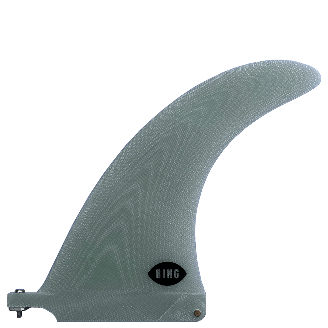 Bing Mid Single Clear Volan. Collaboration fin with Flying Diamonds.