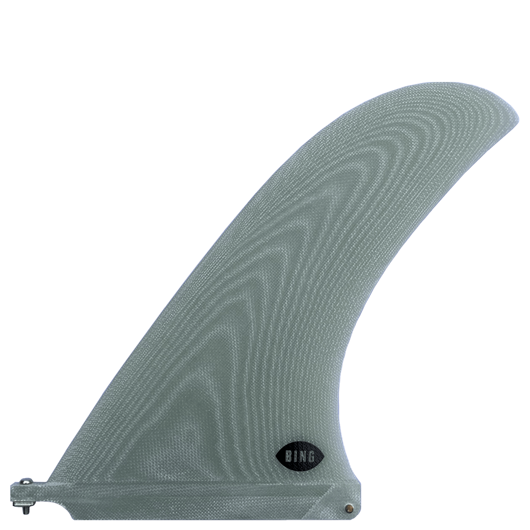 Bing Pivot Fin Clear Volan. Collaboration fin with Flying Diamonds.