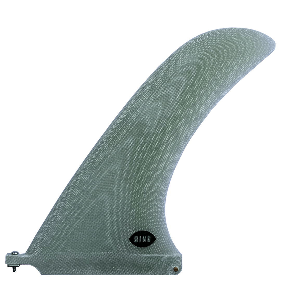 Bing Trim Pivot Fin Clear Volan. Collaboration fin with Flying Diamonds.