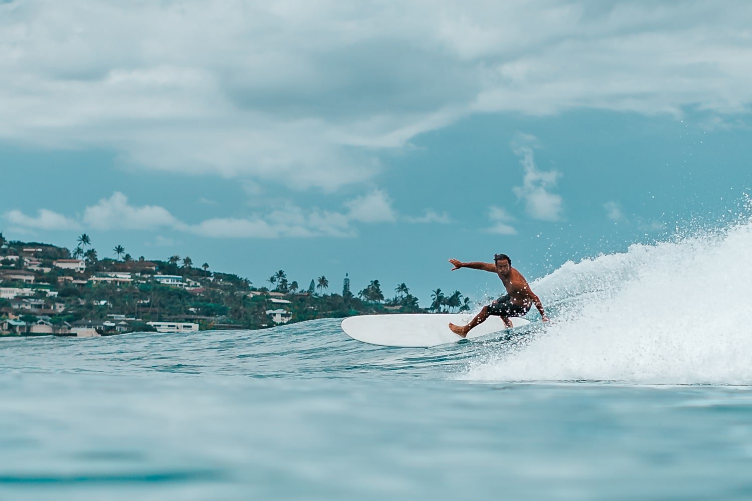 Kai Sallas wrapping cut back.