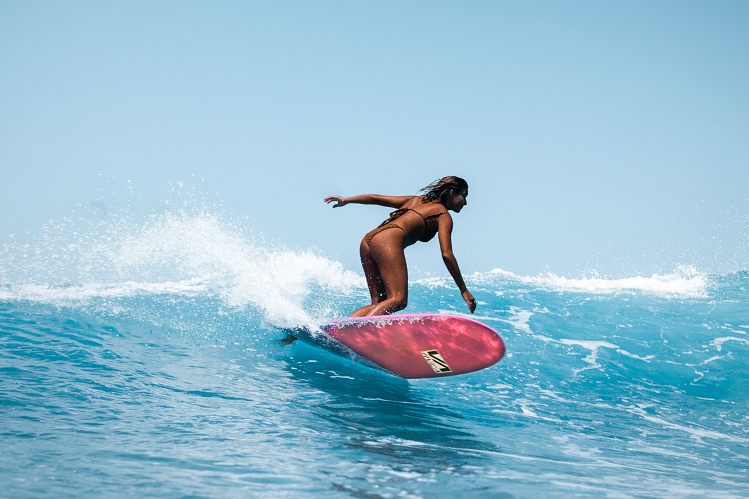 Keani Canullo looks down the line. 