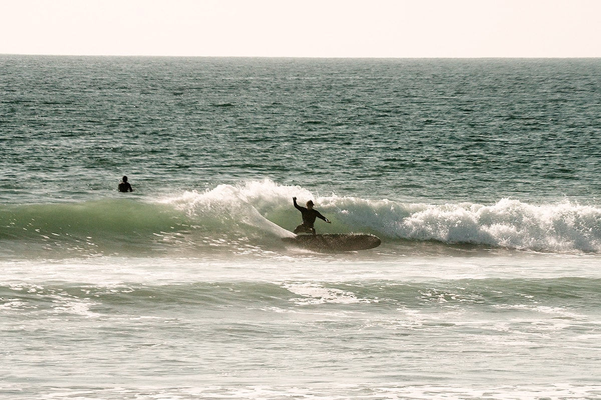 Josh Seemann puts it on rail.