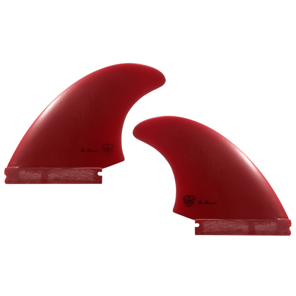 Skindog Twin Fins Futures Red