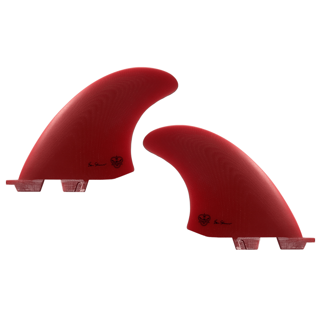 Skindog Twin Fins FCS 2 Red